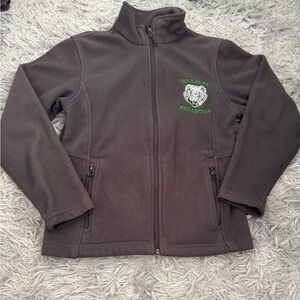 Port Authority Charcoal Fleece Jacket (Youth/M)